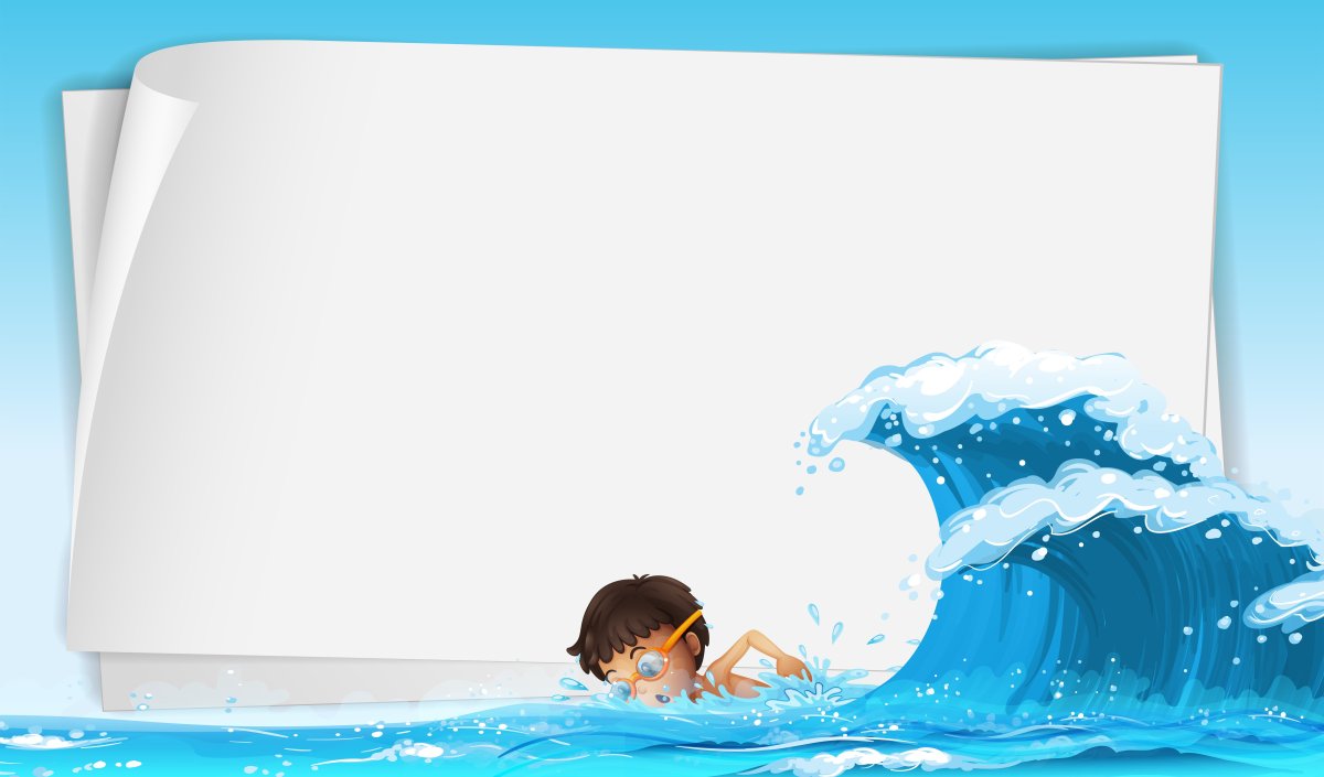 Рамка по плаванию