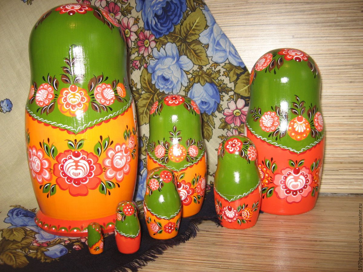 Игры с матрешками