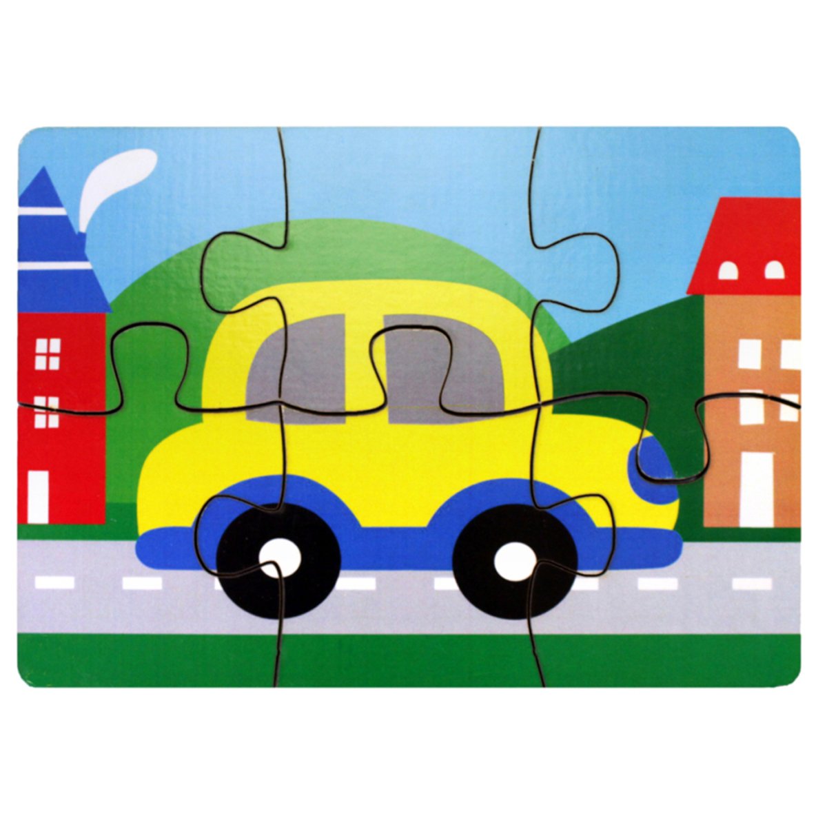 Пазлы машинки для малышей