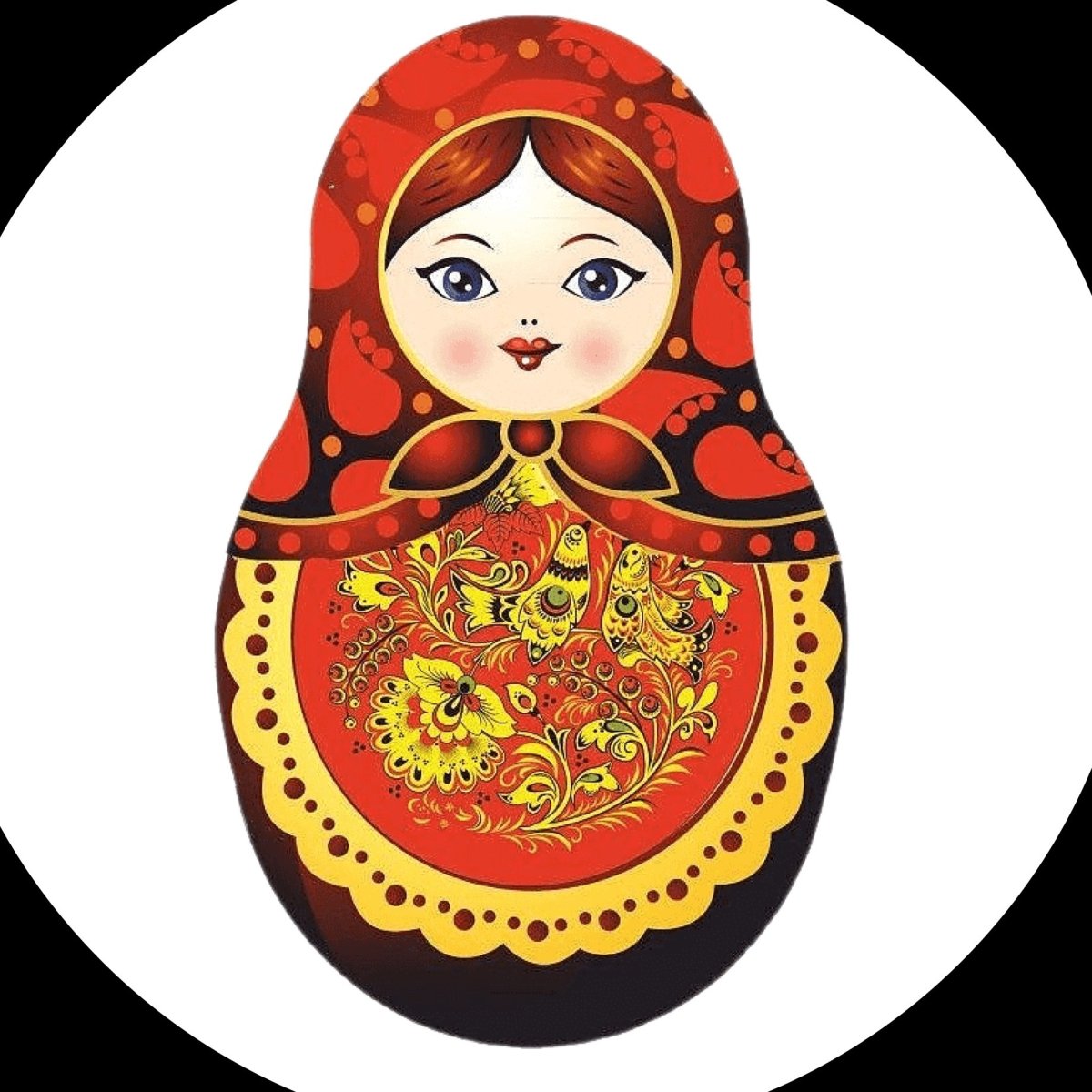 Матрешки для печати