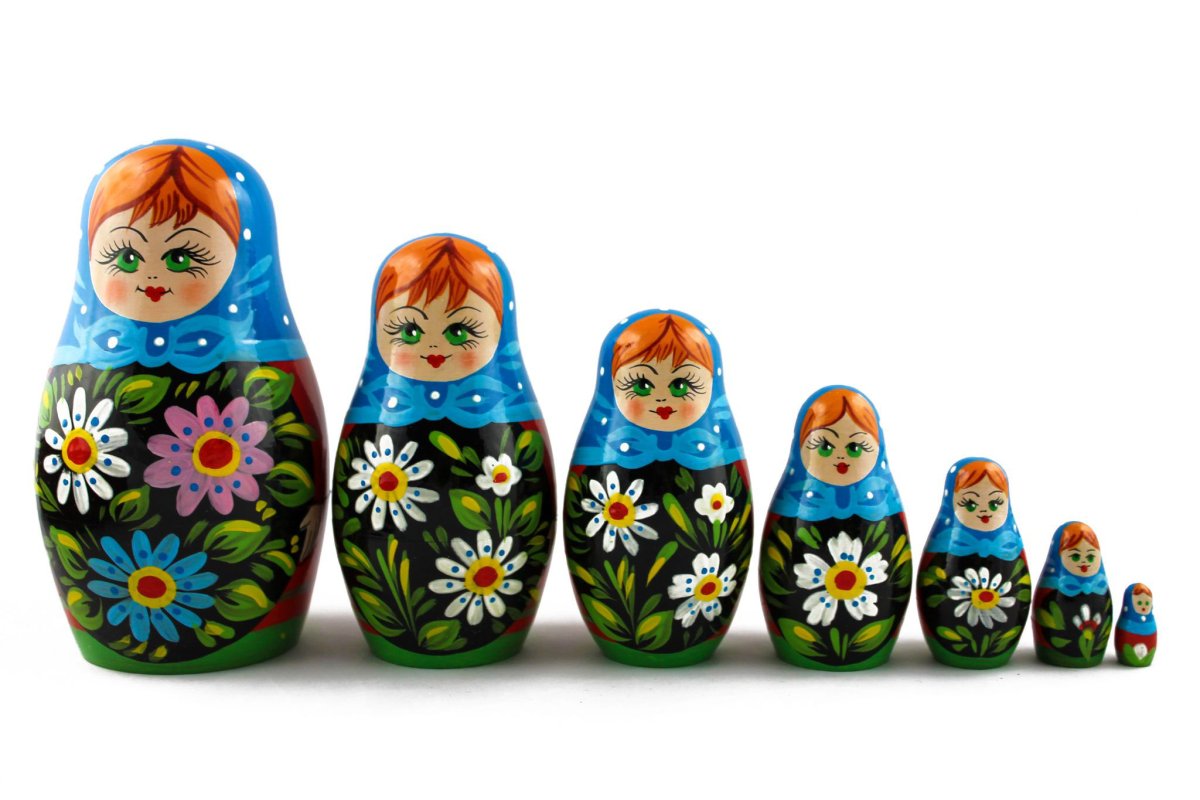 Матрешки в ряд