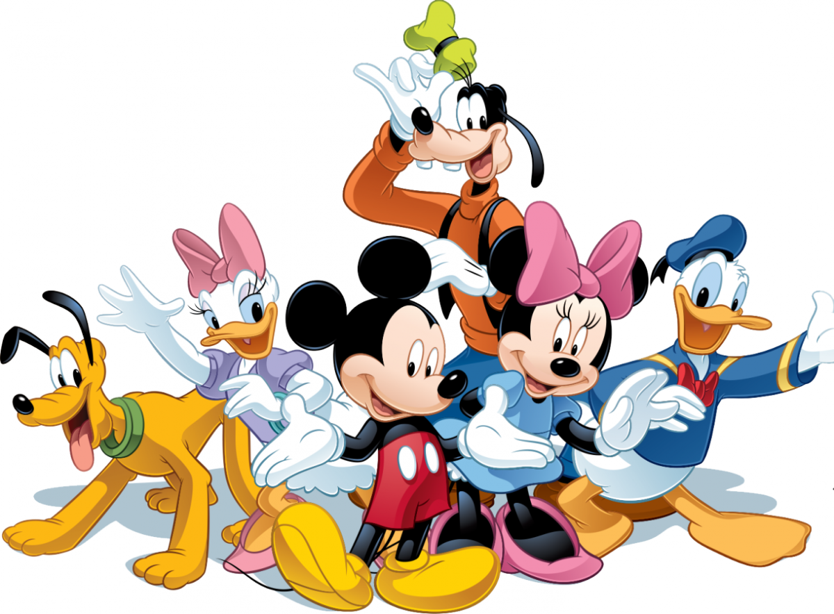 Микки Минни Дональд Дейзи Гуфи и Плуто