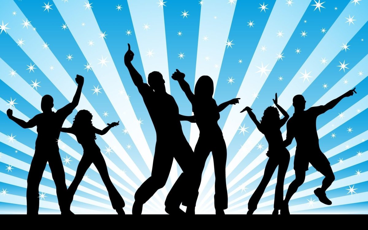 Танцующие люди