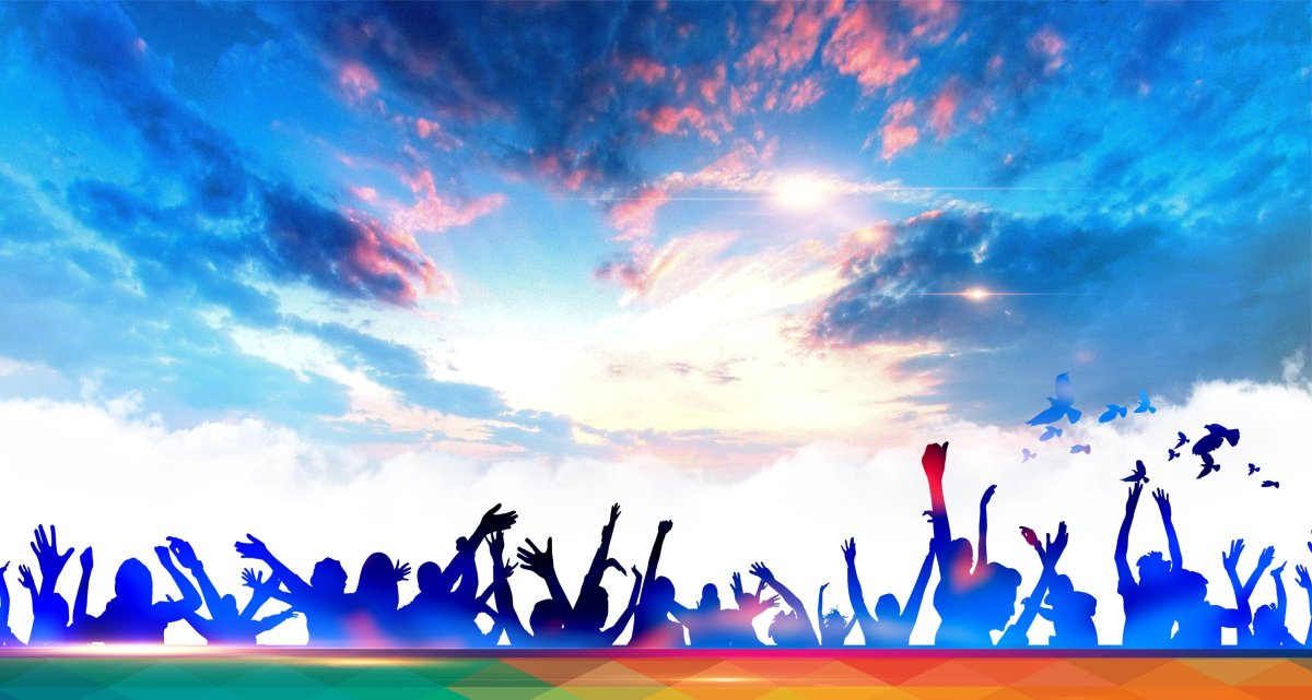 Молодежь фон