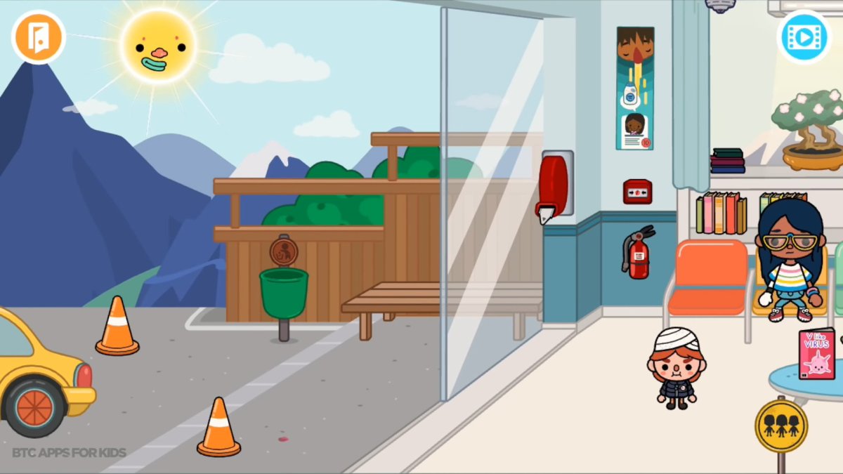 Тока бока локация больница