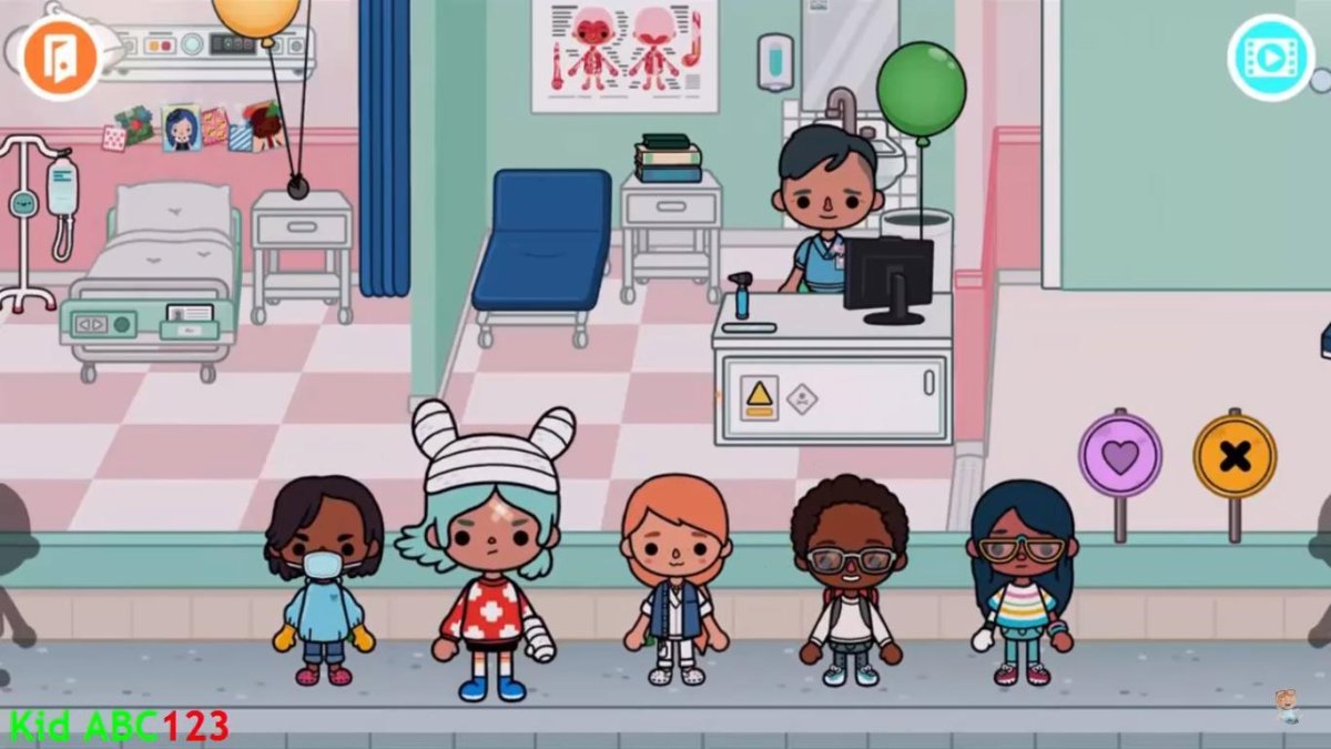 Больница в toca Life