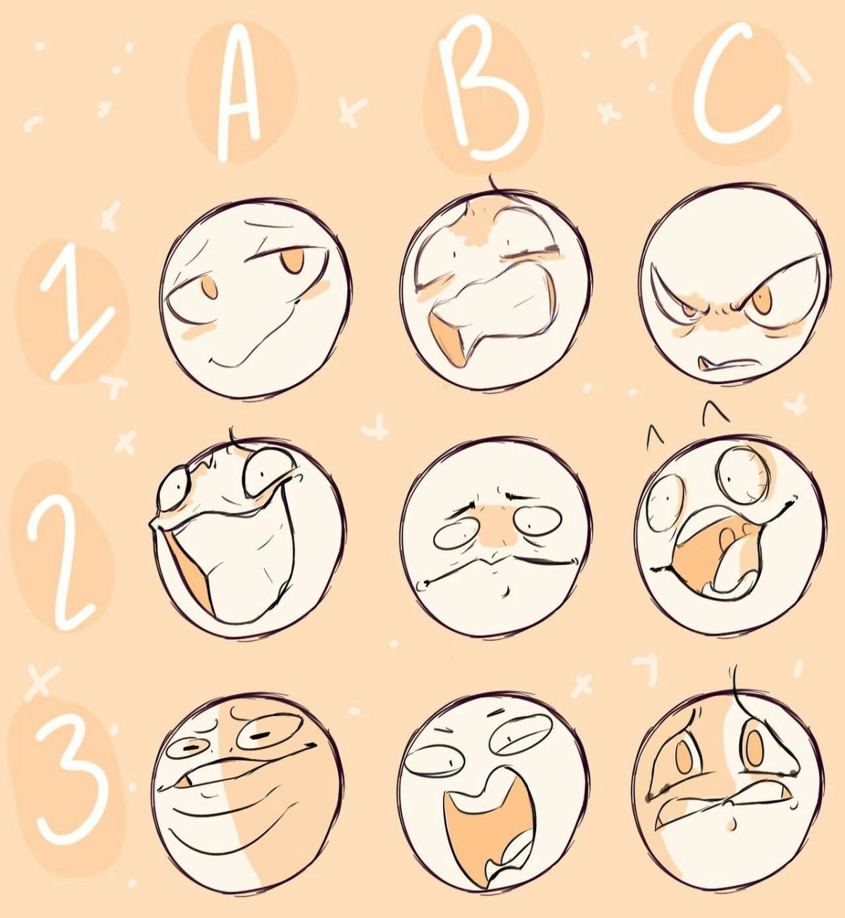 Детские эмоции коллаж