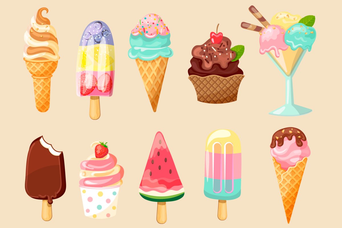 Мороженое иллюстрация вектор