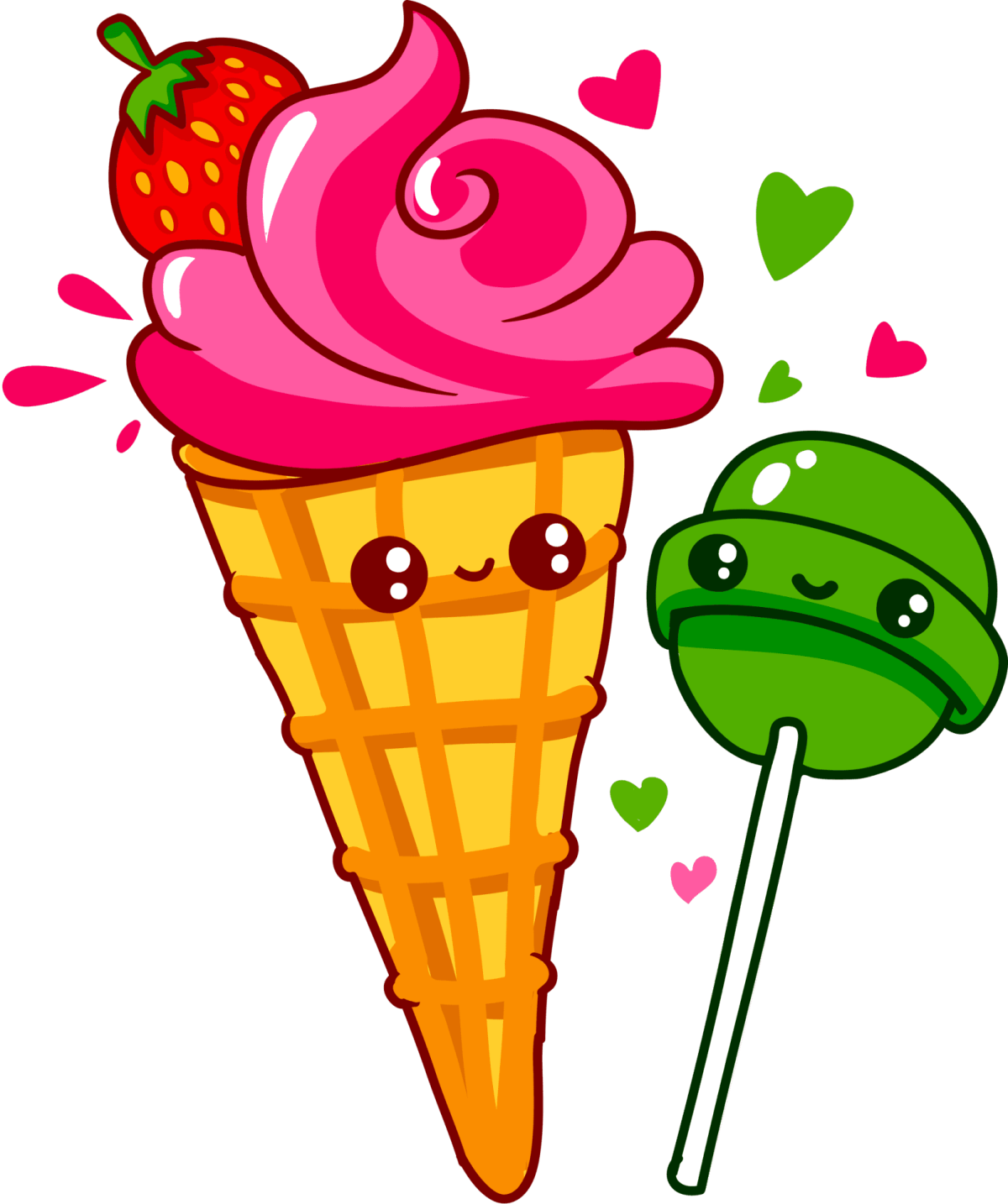 Нарисовать сладости