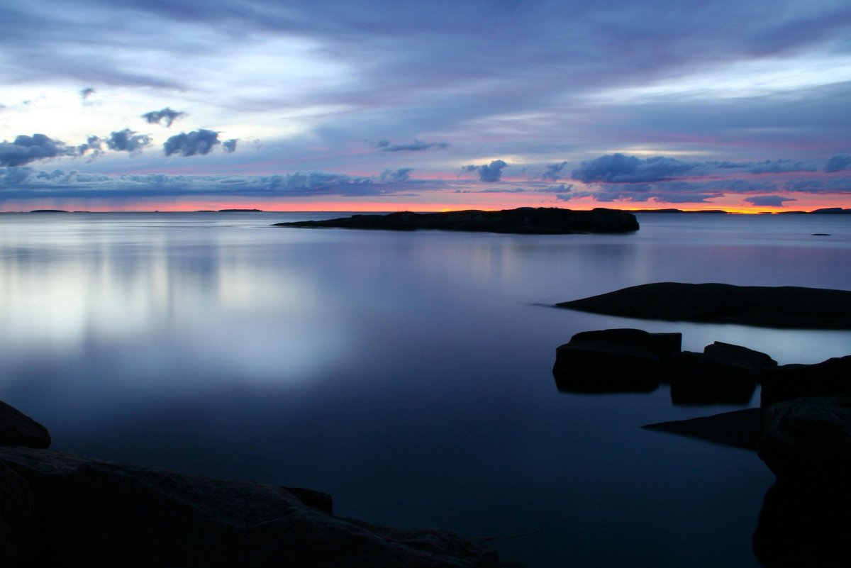 Чёрно белое море