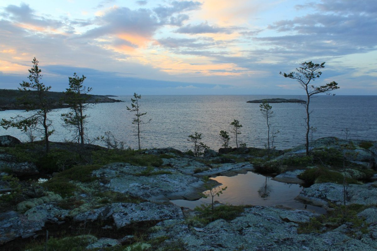 Белое море зимой Северодвинск