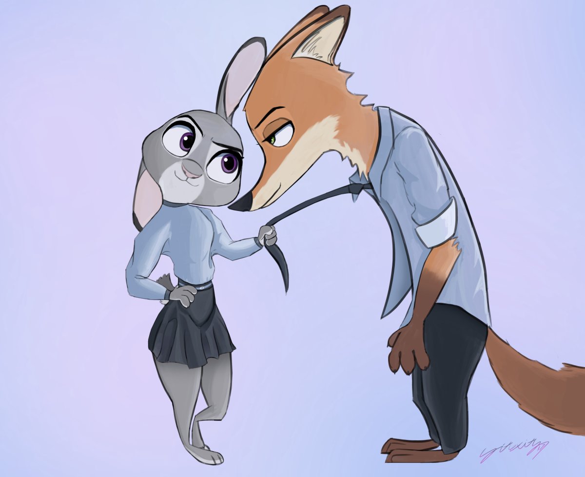 Зверополис Джуди и Лис