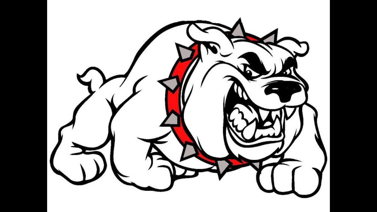 Бульдог вектор