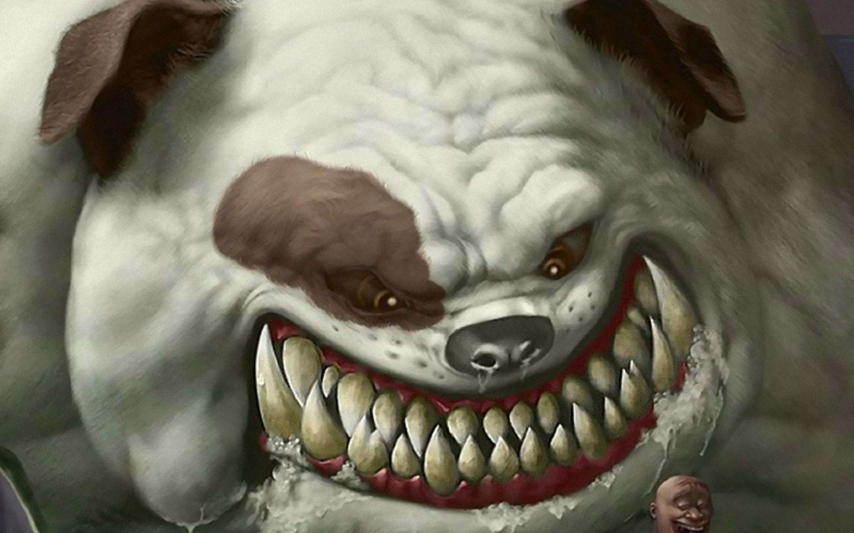 Зубастый бульдог