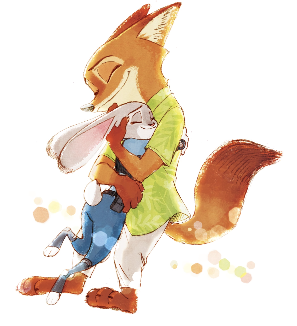 Джуди и Лис любовь