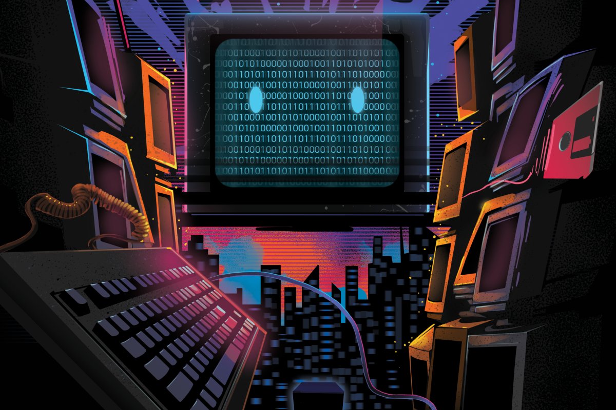 Компьютер арт