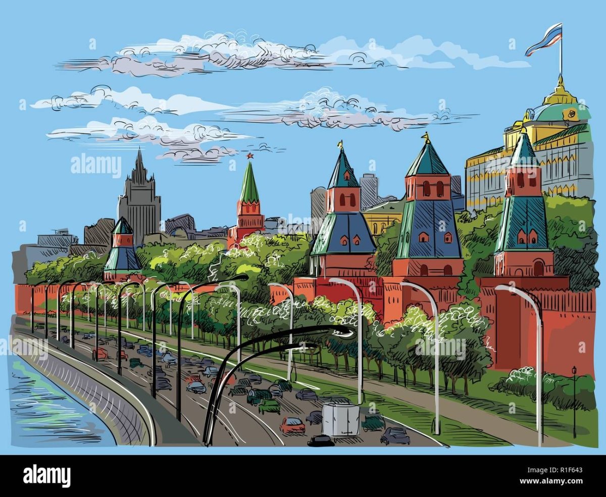 Стилизованный Кремль