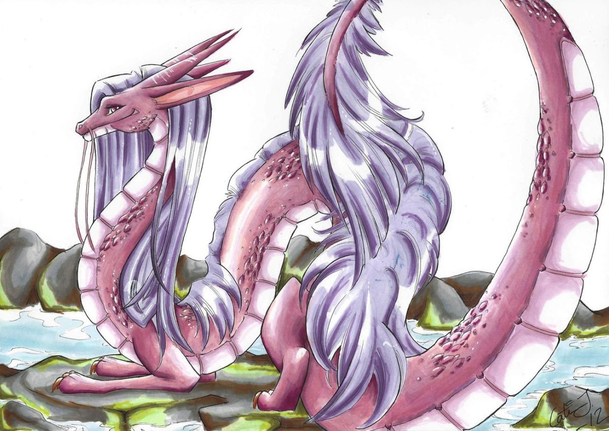 Дракон из аниме