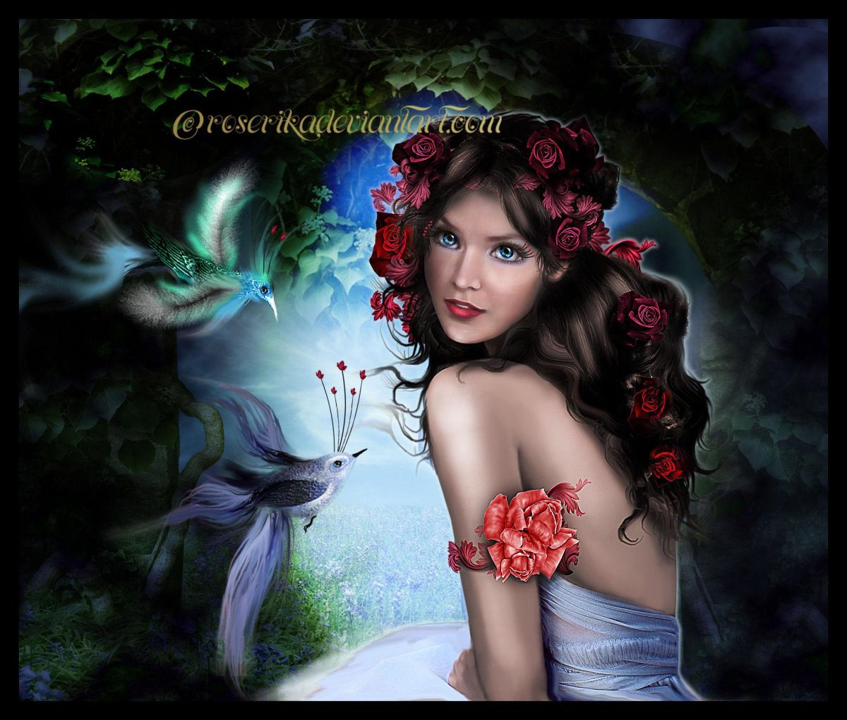 Roses принцесса девушка