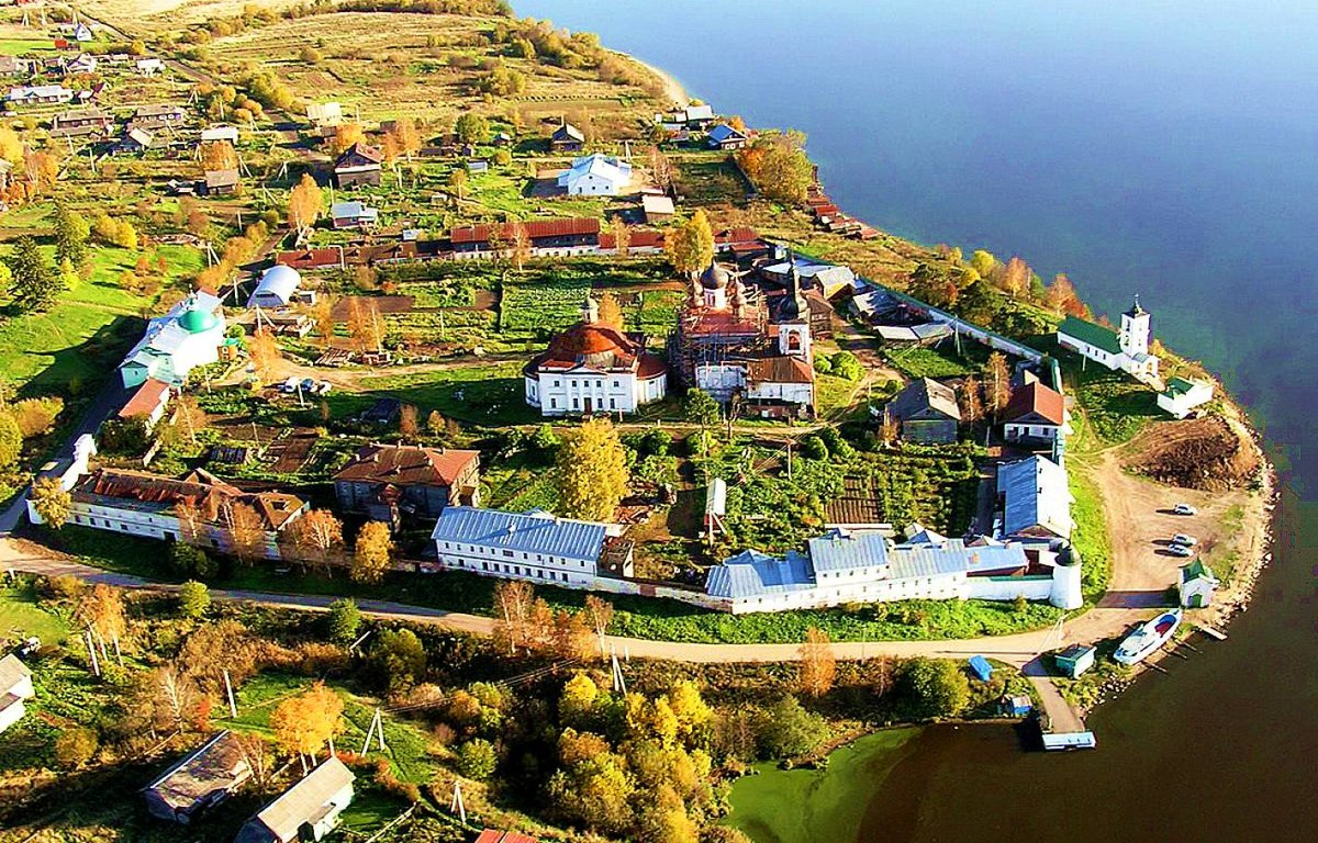 Белозерск зима Вологодская
