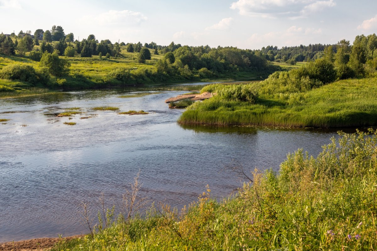 Зима Вологодская область Тотьма
