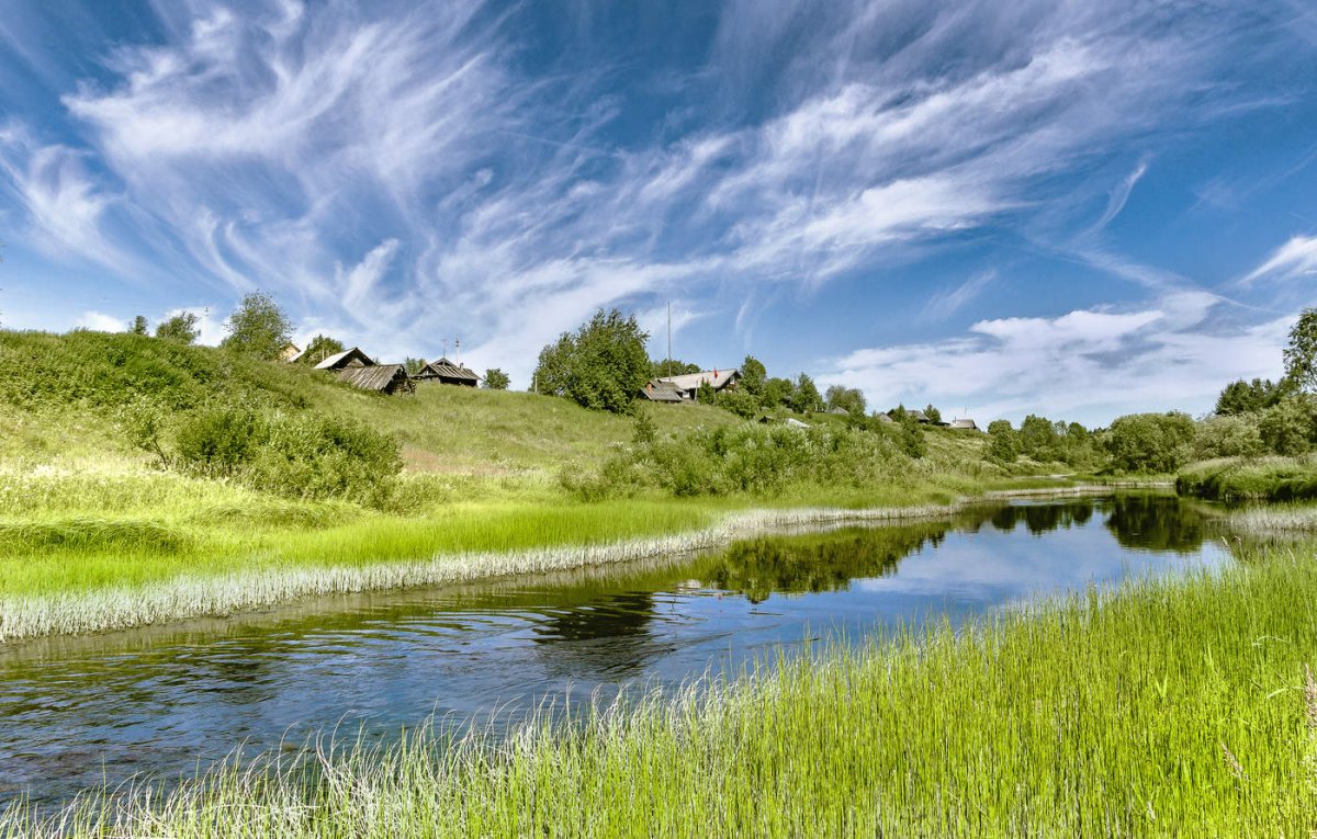 Набережная Сухоны Великий Устюг