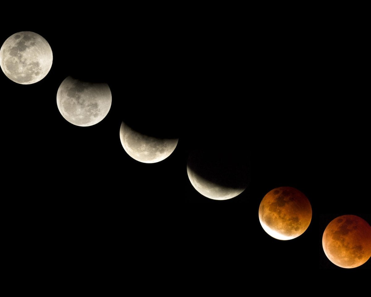 Фазы Луны фото