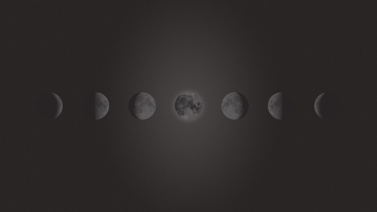 Фазы Луны Эстетика