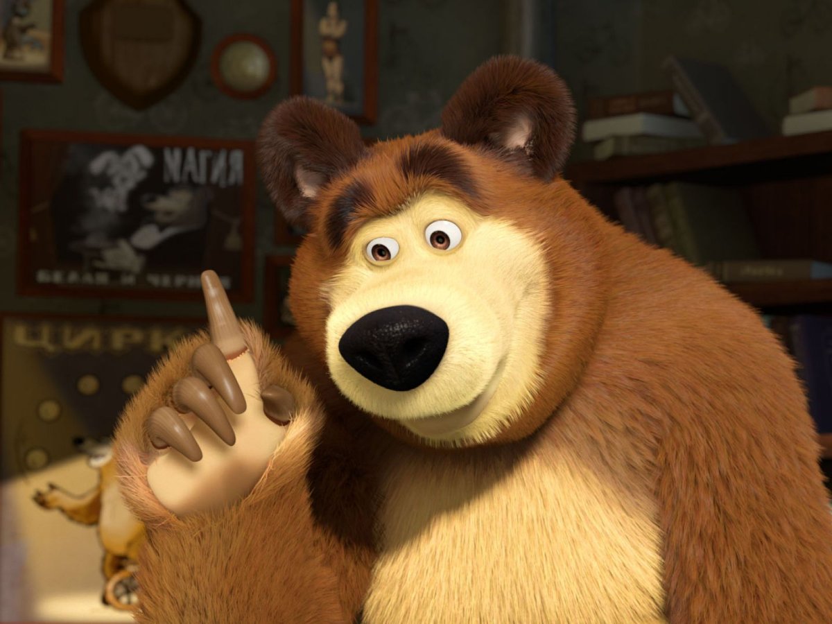 Маша из медведя на аву