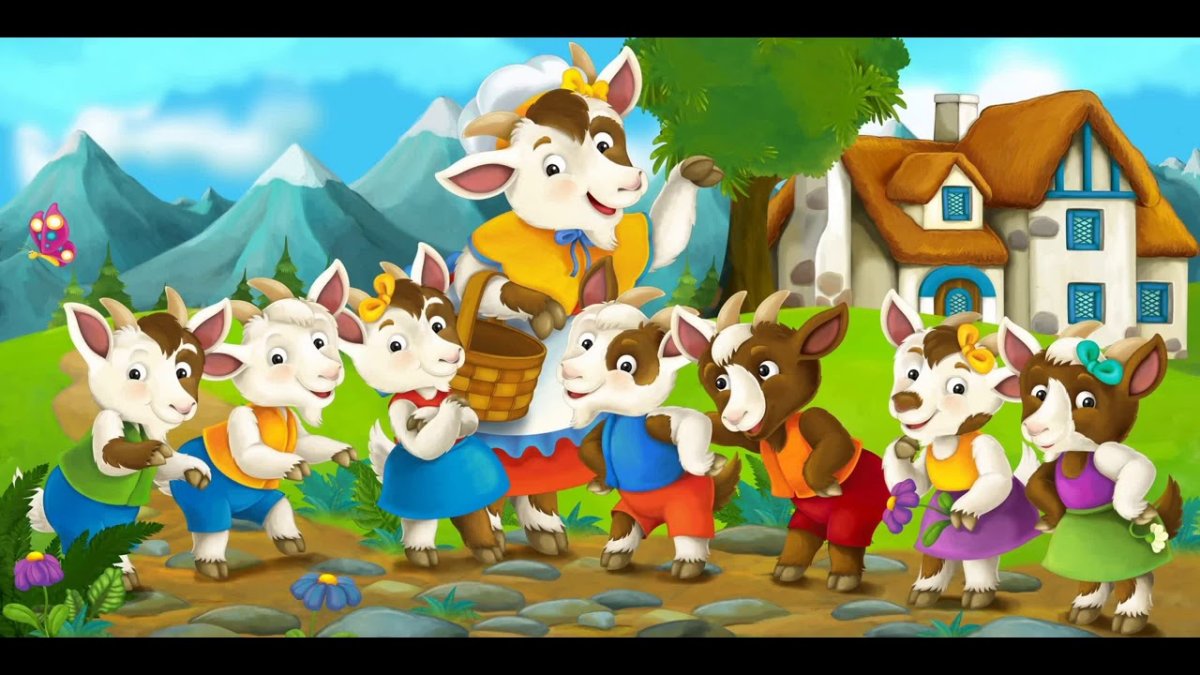 Vladi Toys магнитный театр волк и семеро козлят