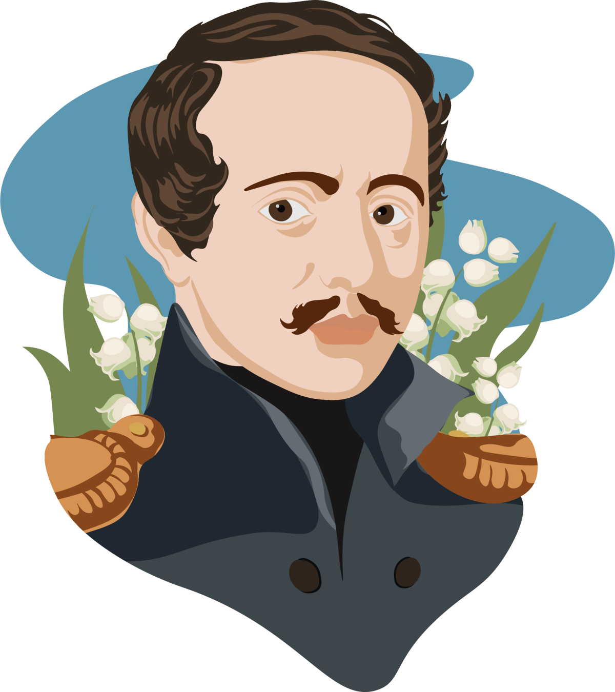 Автопортрет Лермонтова