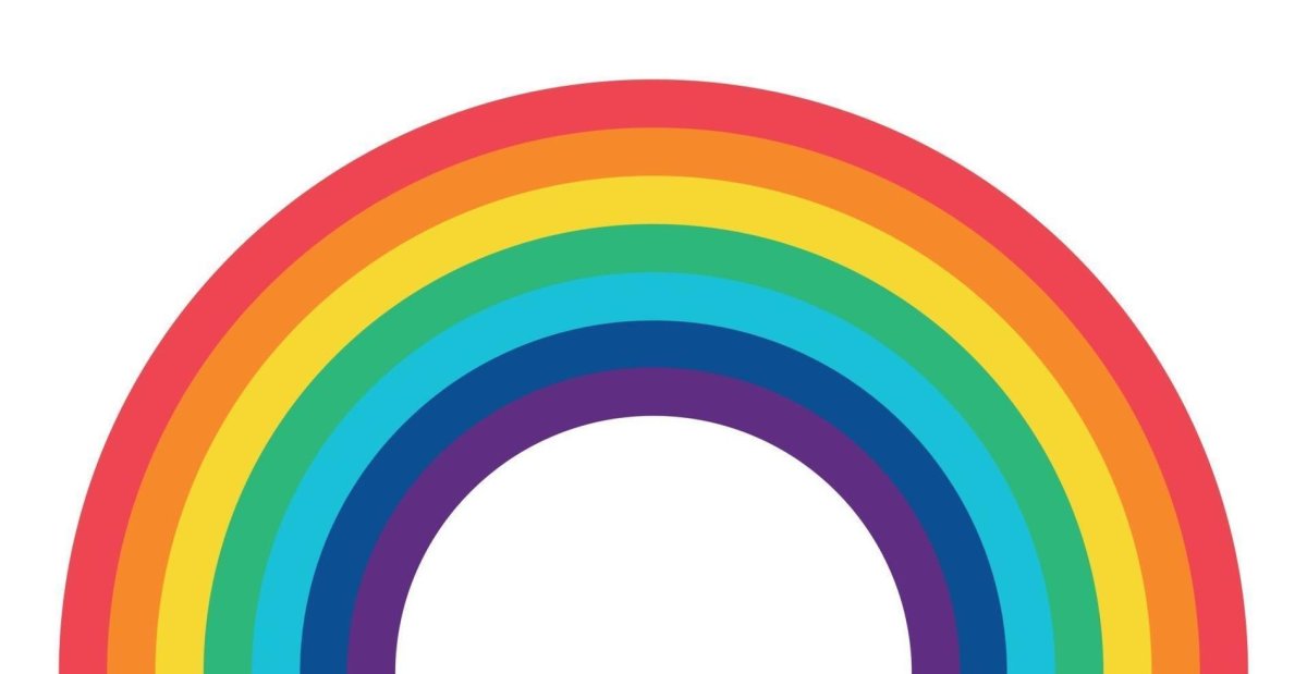 Отдельные цвета радуги