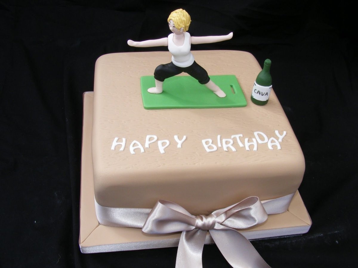 Торт для спортсменки