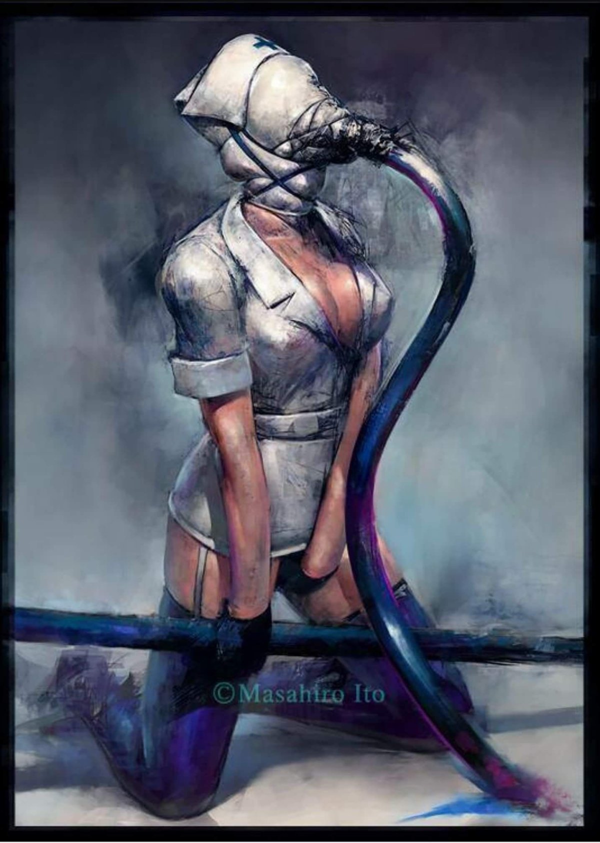 Сайлент Хилл Мария арт