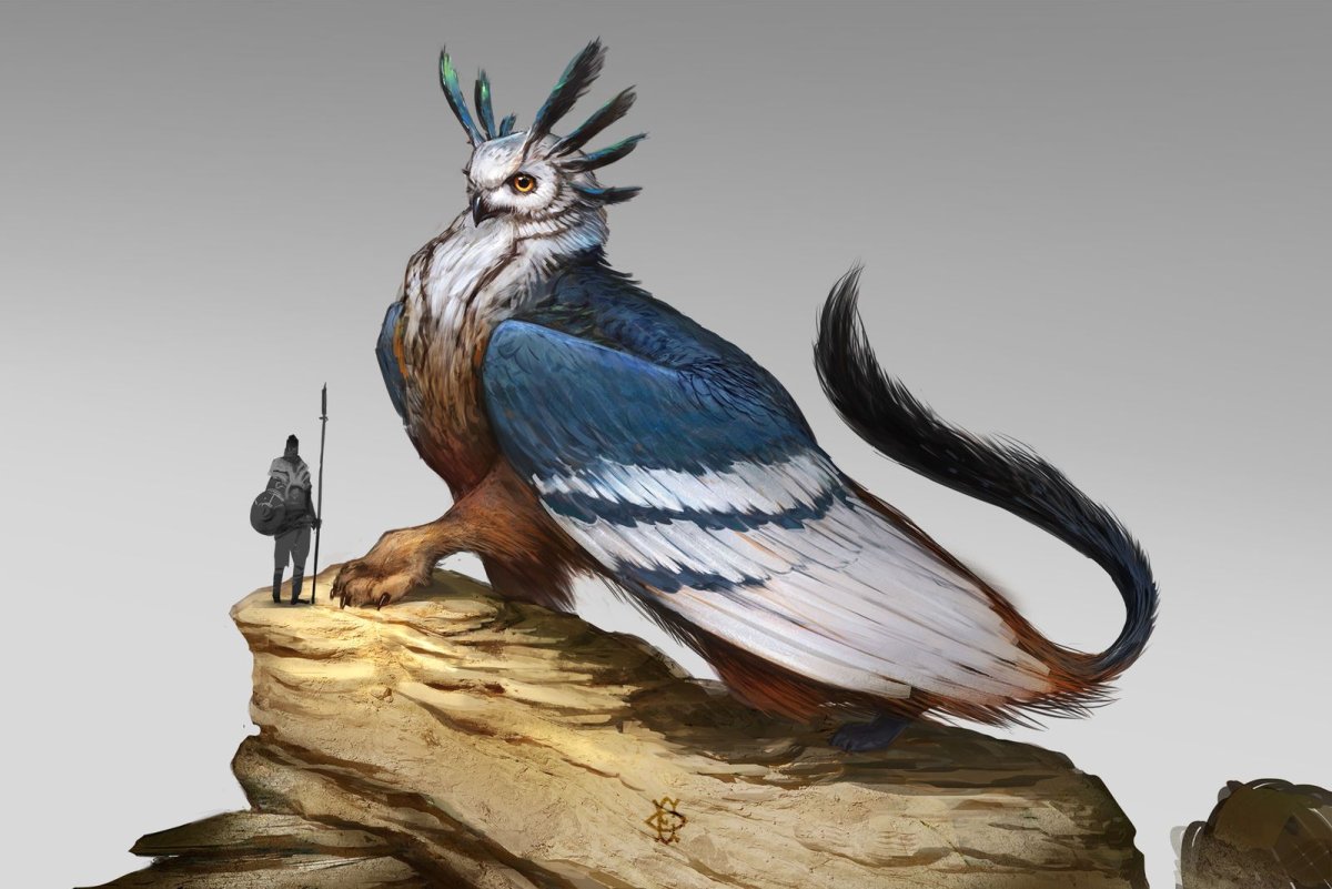 Грифон мифическое существо арт