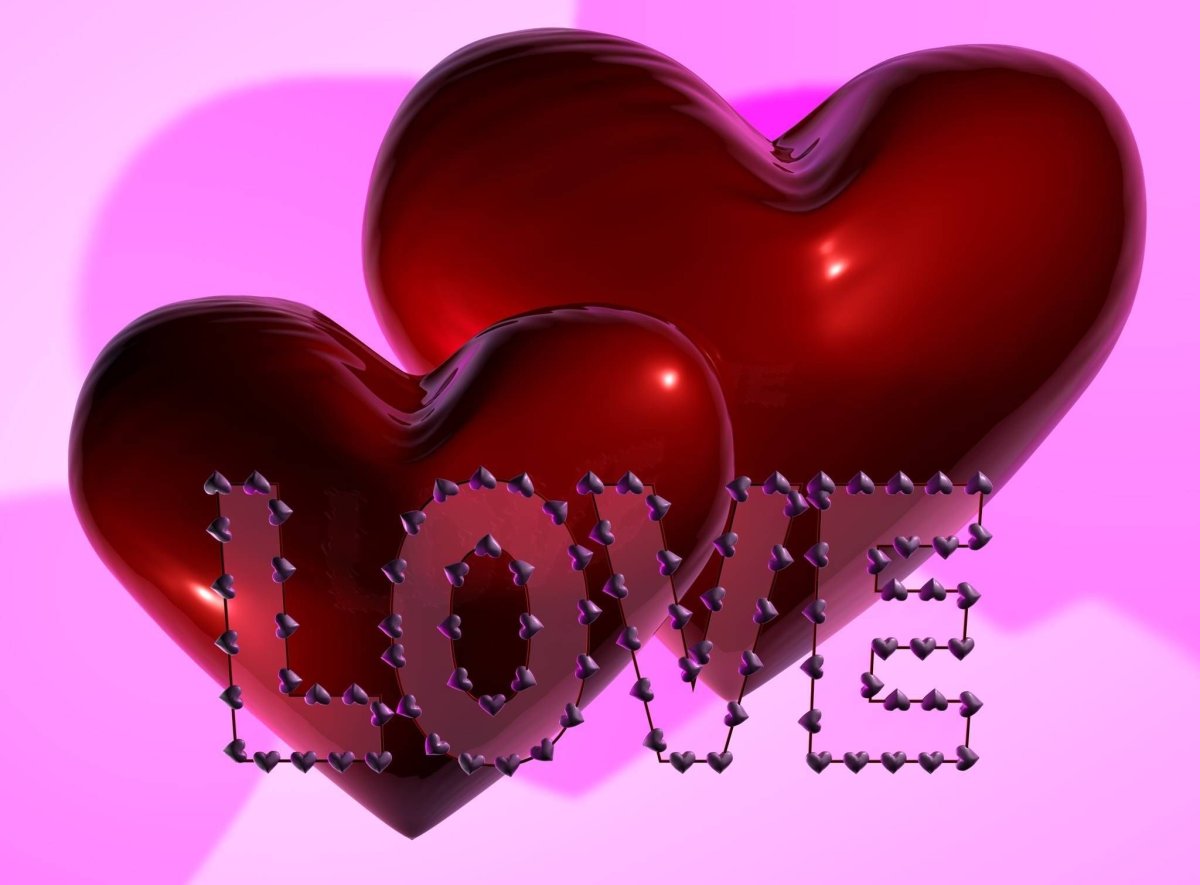 Любовные сердечки