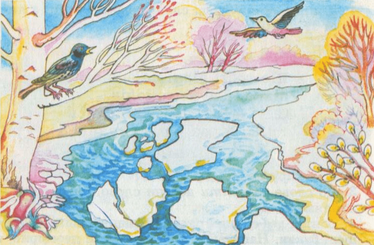 Первоцветы - подснежники, Ландыши?