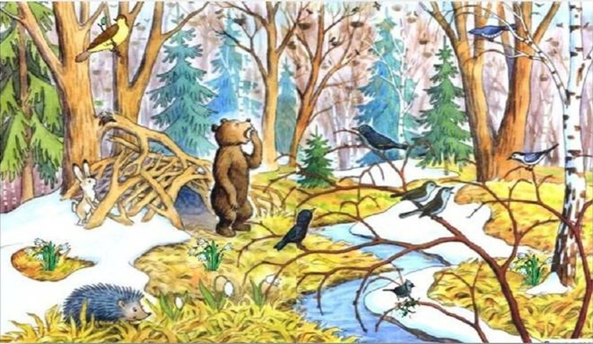 Рисунок на тему Весна