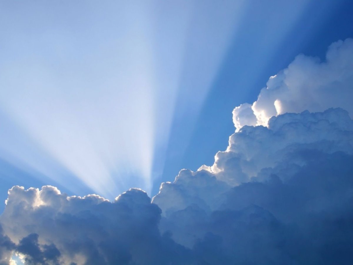 Небо с облаками