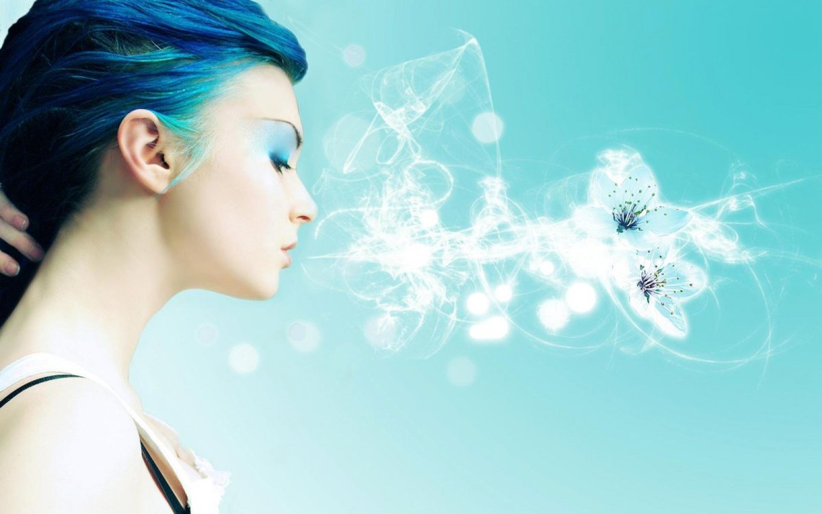 Девушка. Абстракция