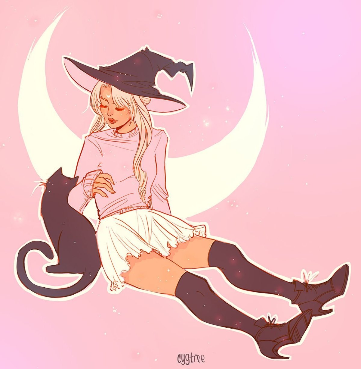 Мария Бринк в колпаке