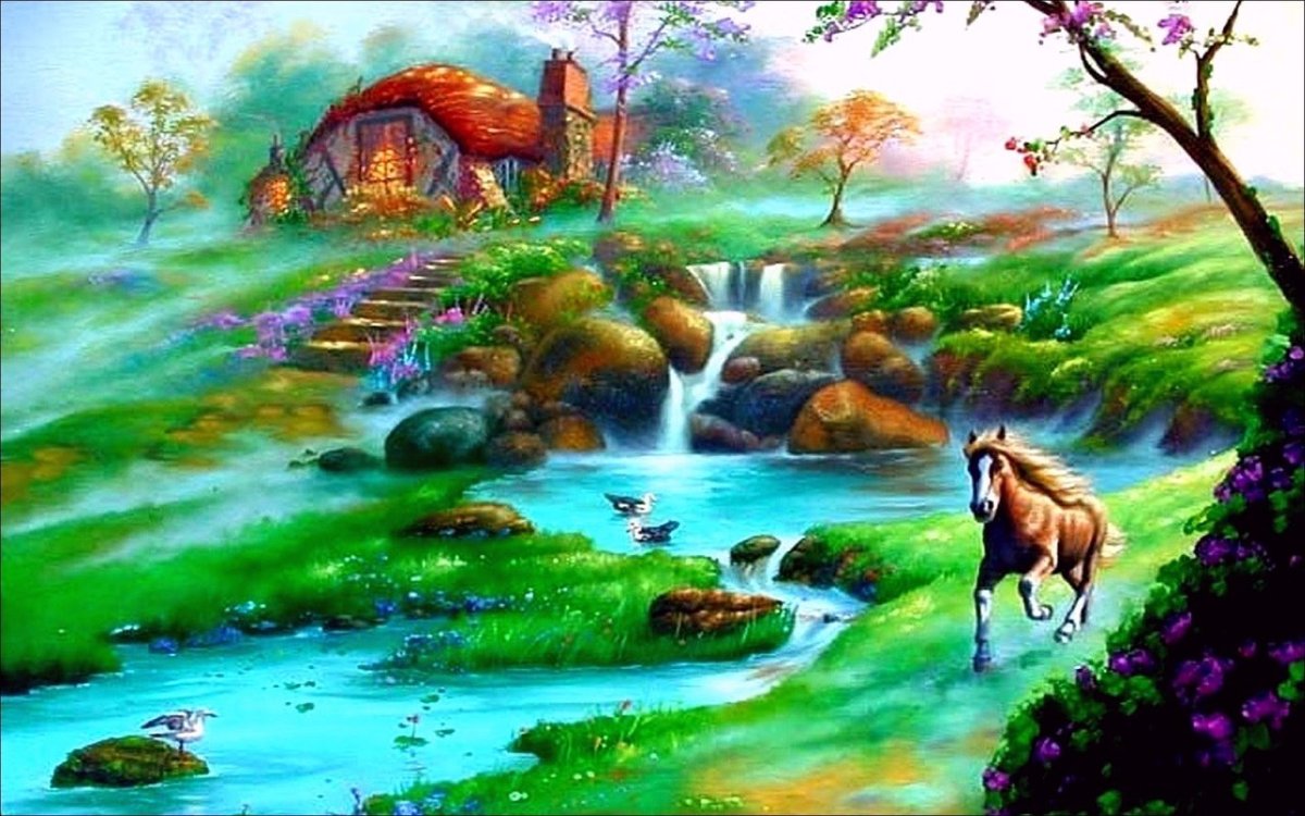 Художник Джим Уоррен картины