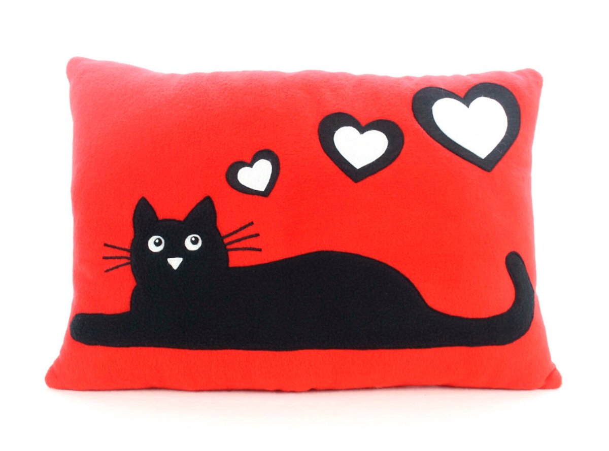 Подушка сплюшка кот