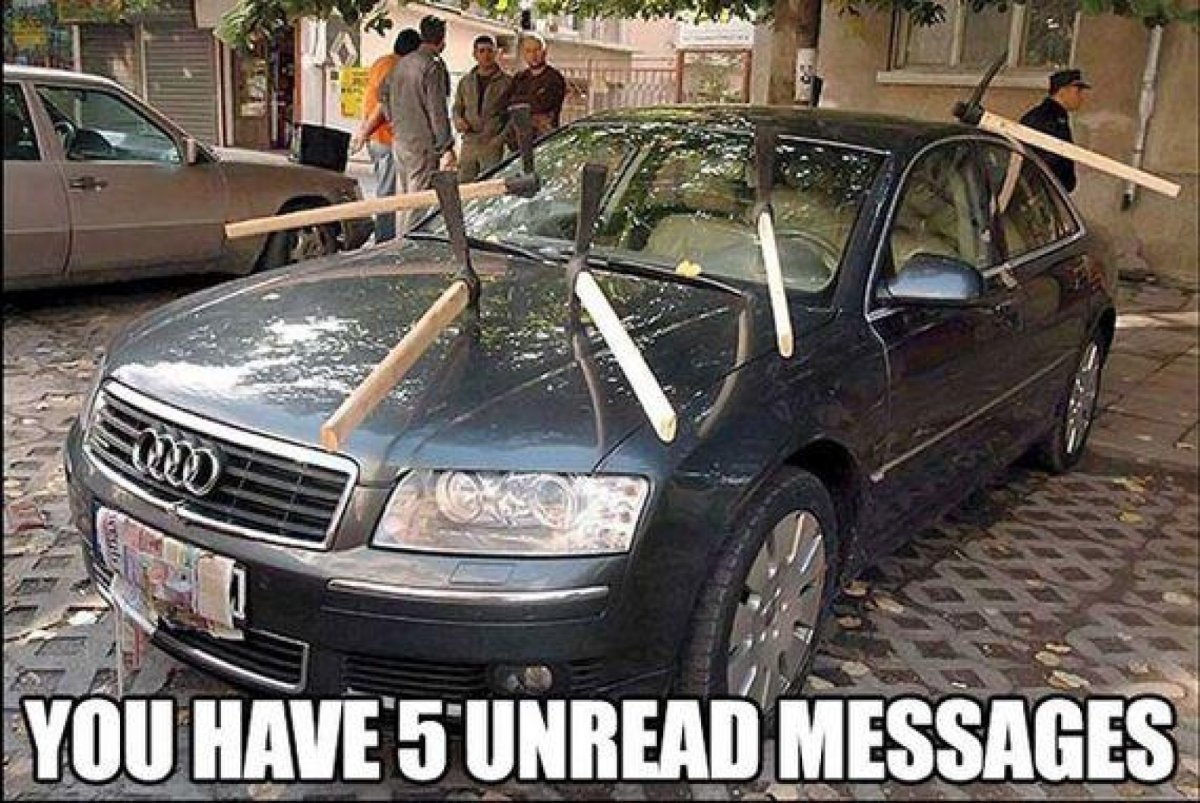 Ауди демотиватор