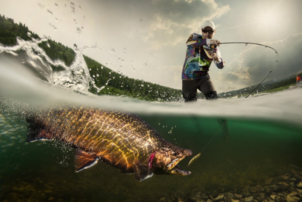 Красивая природа рыбалка