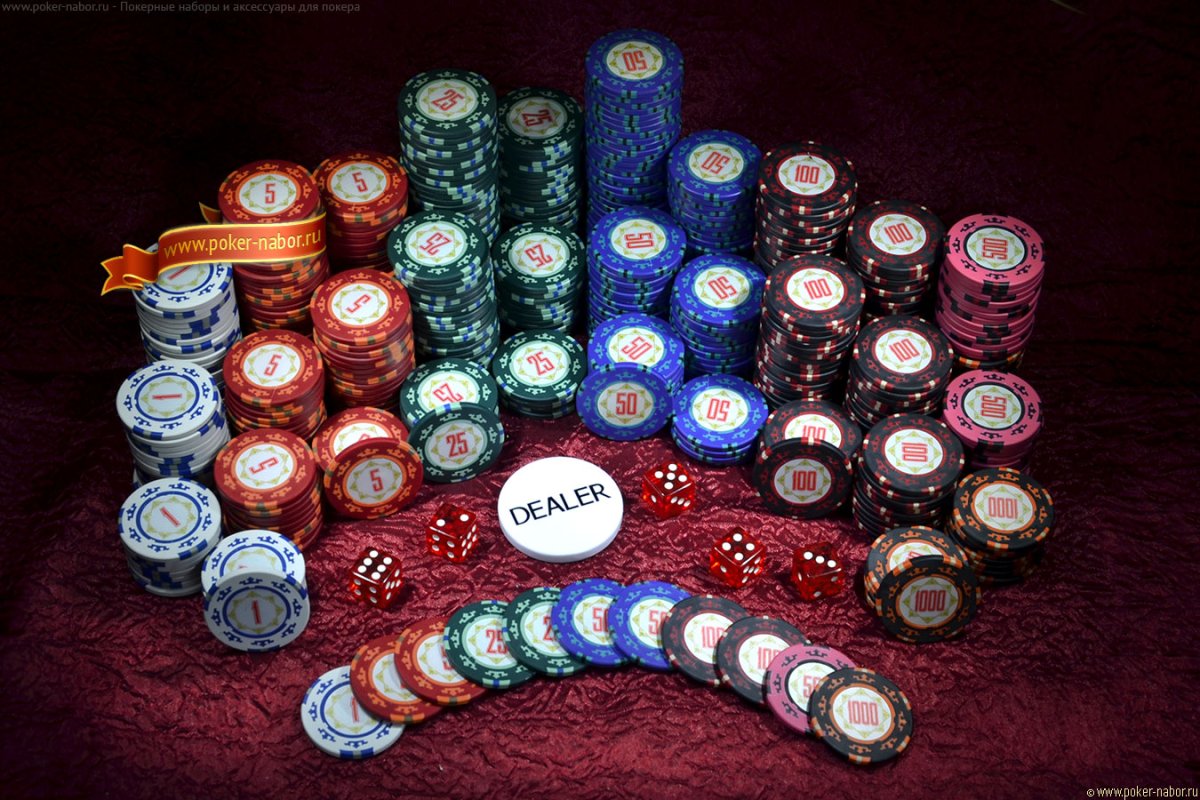 Покерные фишки казино
