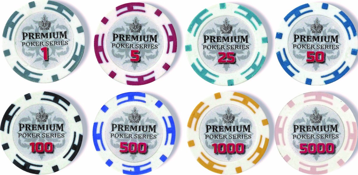 Фишки для покера картонные