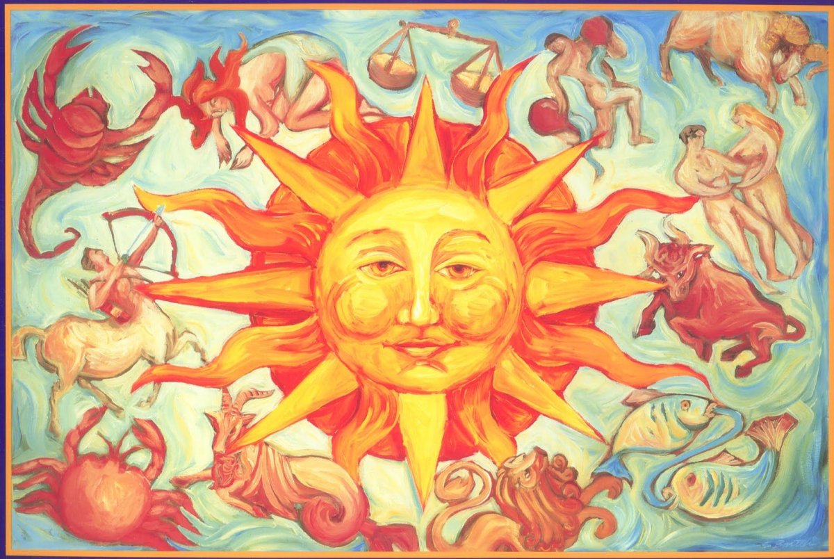 Тема солнце и Луна