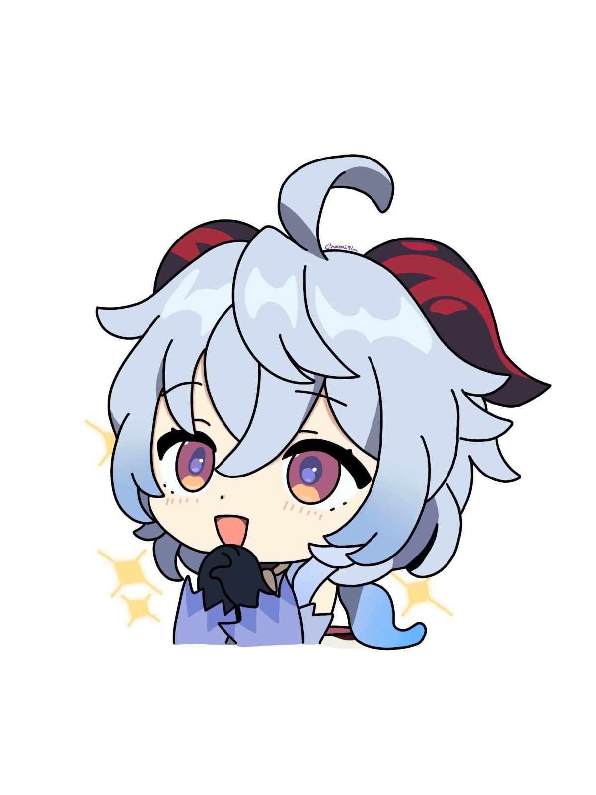 Стикеры Геншин Импакт Чиби