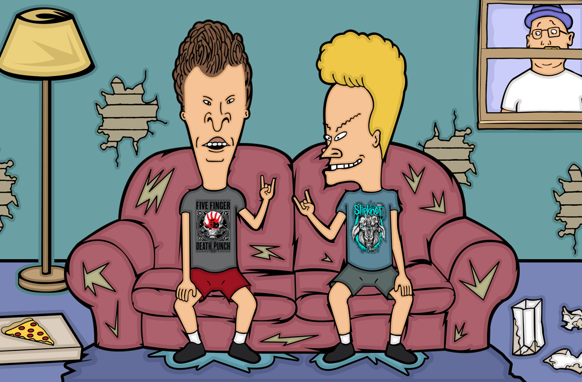 Бивис и Батхед арт